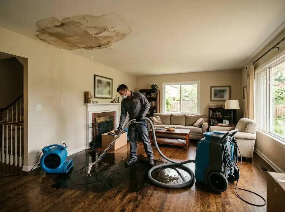 attic-pipe-burst-ceiling-drip-008 — frequently asked questions, Water Damage Restoration & Carpet Care in Day Heights, OH